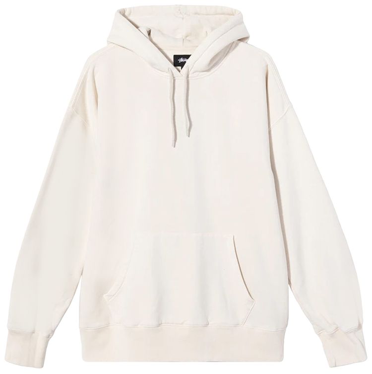 Stussy Slant Fleece Hood Natural