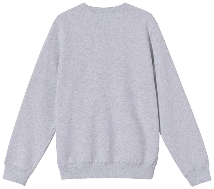 Stussy Stock Crew Ash Heather