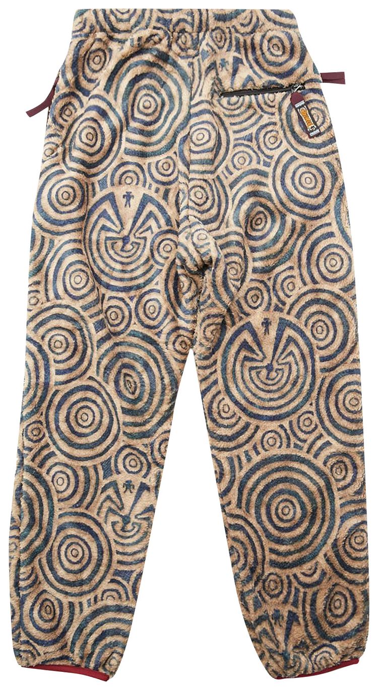 Kapital Maze Fleece Easy Pants Beige