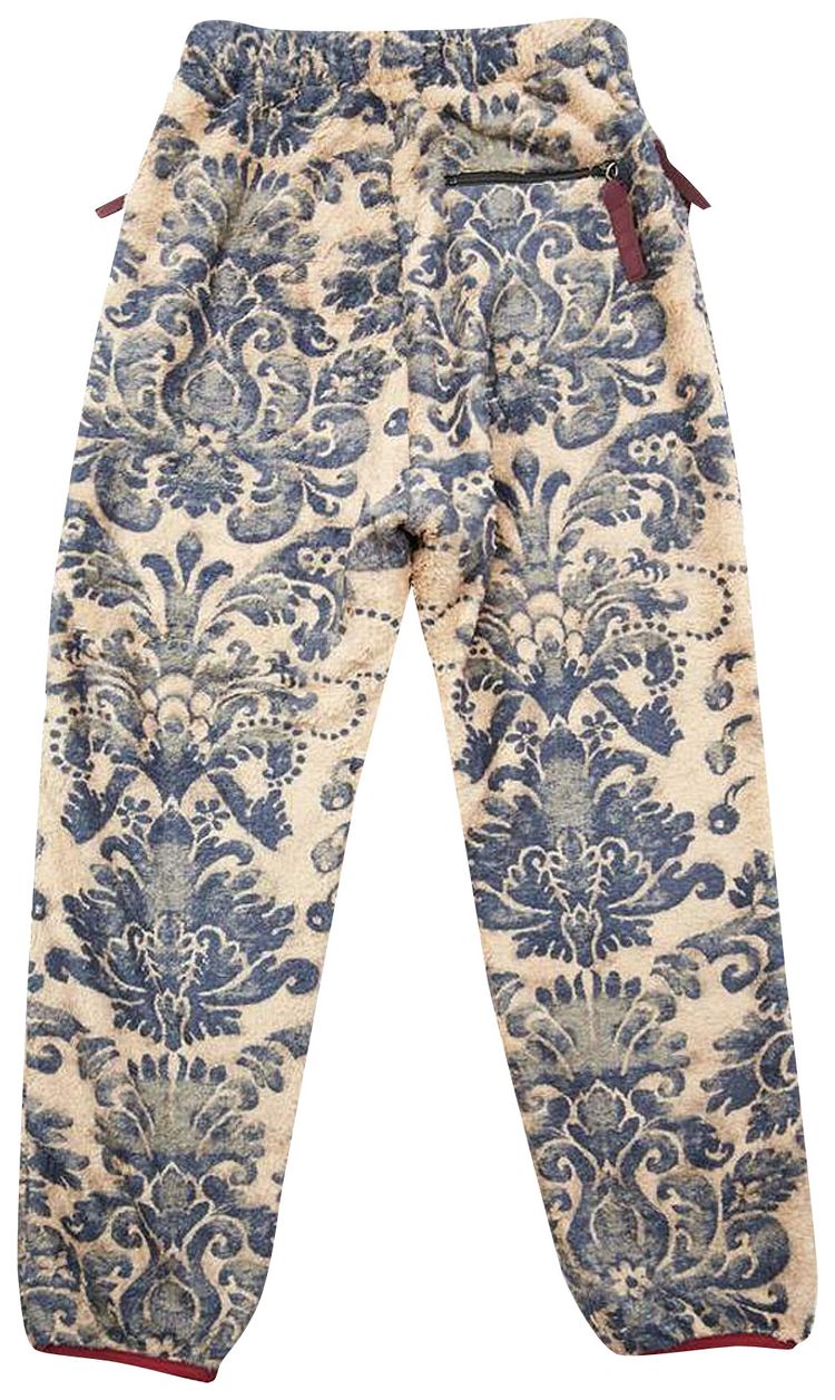 Kapital Damask Fleece Easy Pants Beige