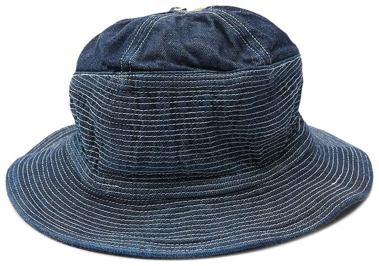 Kapital 12oz Denim The Old Man And The Sea Hat Dark