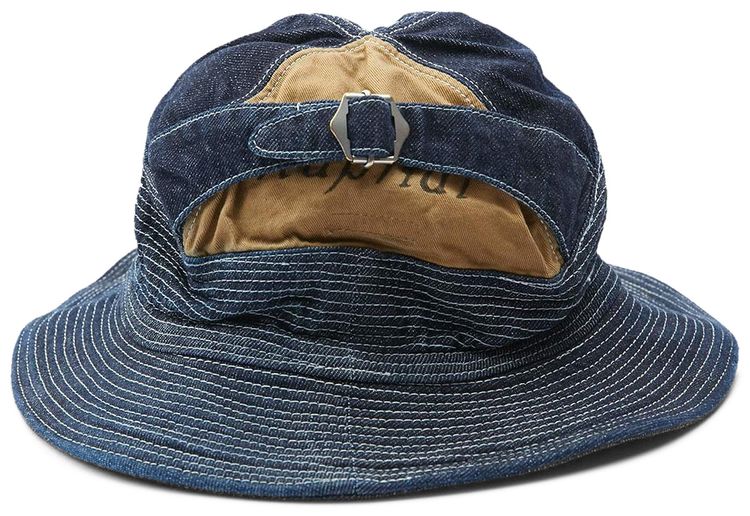 Kapital 12oz Denim The Old Man And The Sea Hat Dark