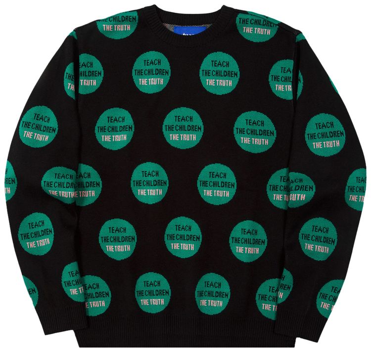 Awake NY Truth Pullover Sweater Black