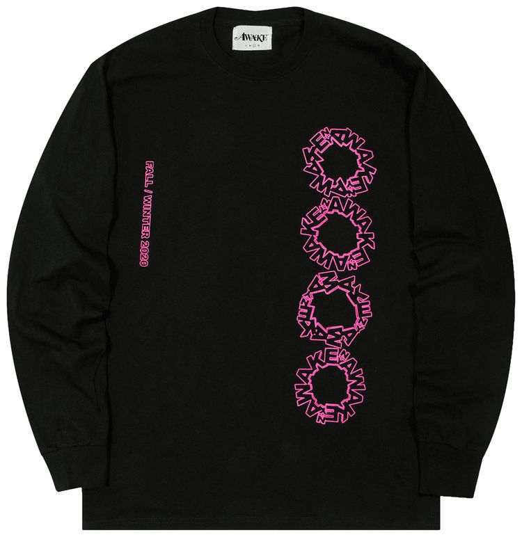 Awake NY Ceremony Long Sleeve Tee Black