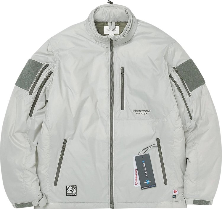 thisisneverthat Insulated PCU Jacket 'Grey'