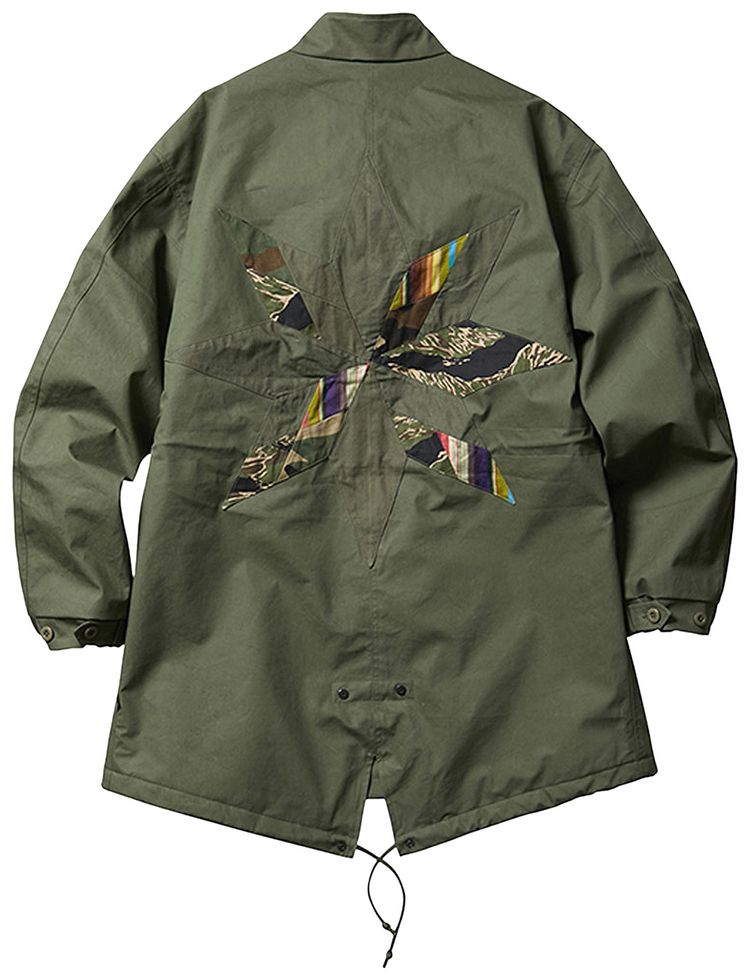 Liberaiders 3 Layer Fish Tail Coat Olive