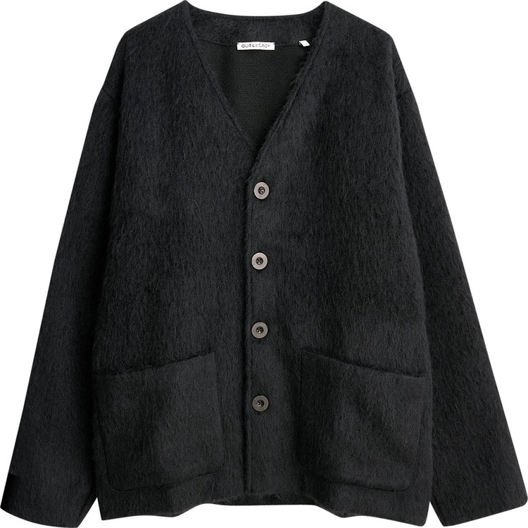 Our Legacy Mohair Cardigan 'Black'