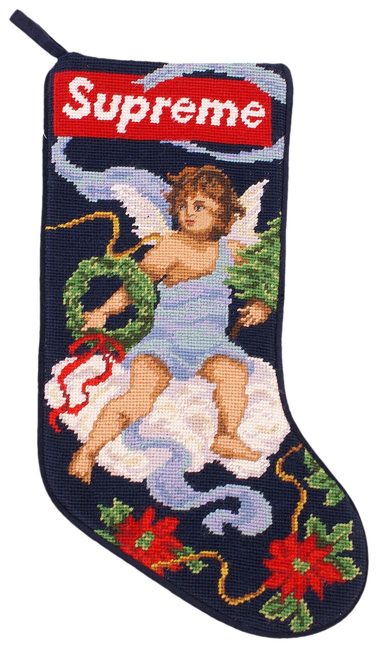Supreme Christmas Stocking Blue