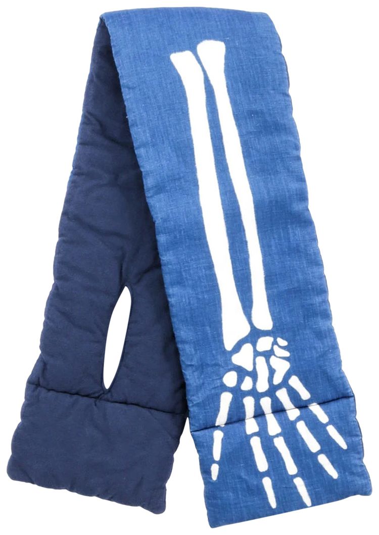 Kapital French Cloth Linen Kesa Scarf Indigo