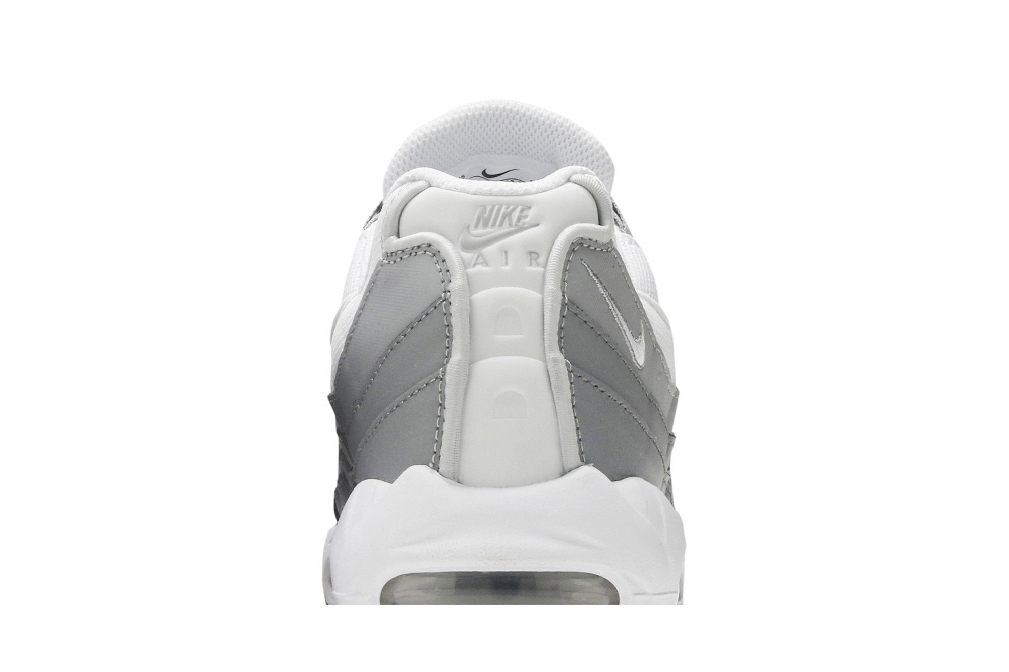 air max 95 white grey fog