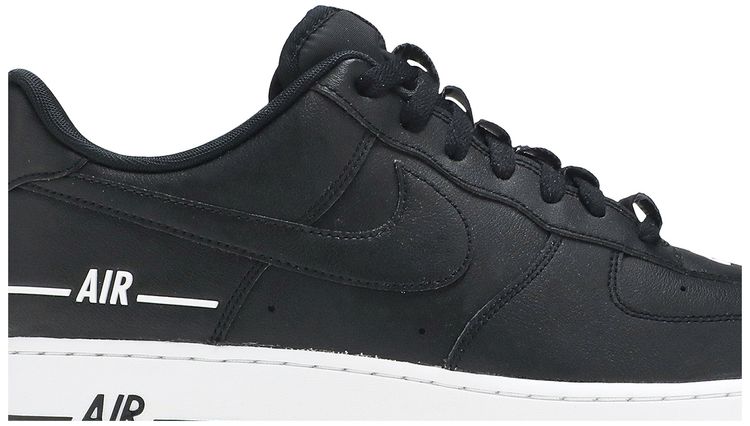 Nike Air Force 1 07 LV8 Double Air Pack   Black