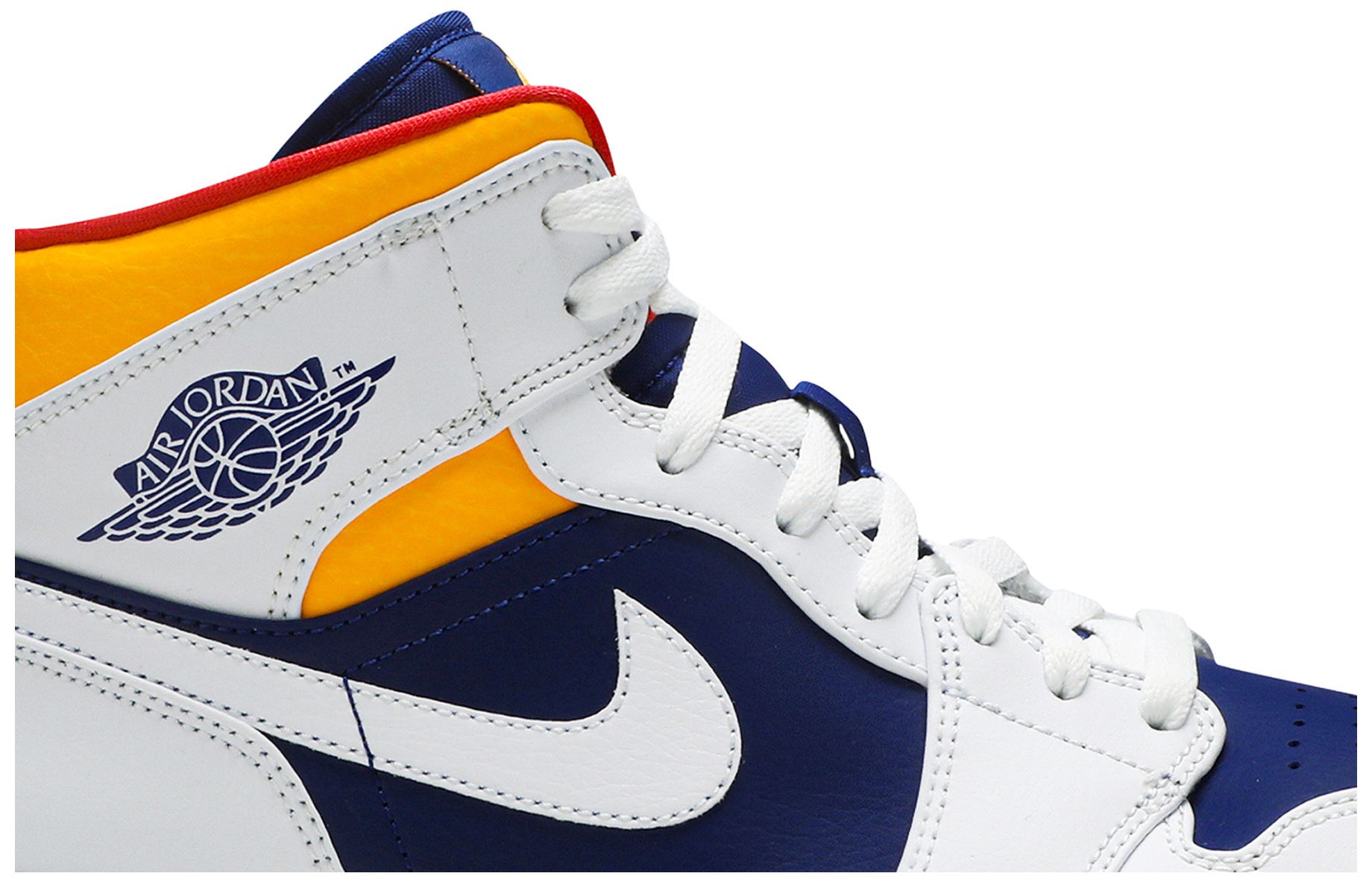 royal blue and white jordans 1