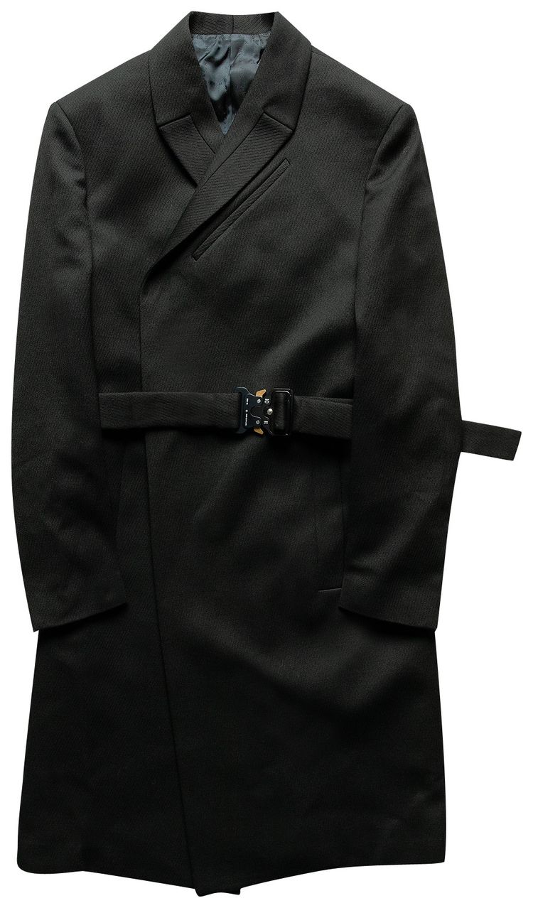 1017 ALYX 9SM Double High Coat Black