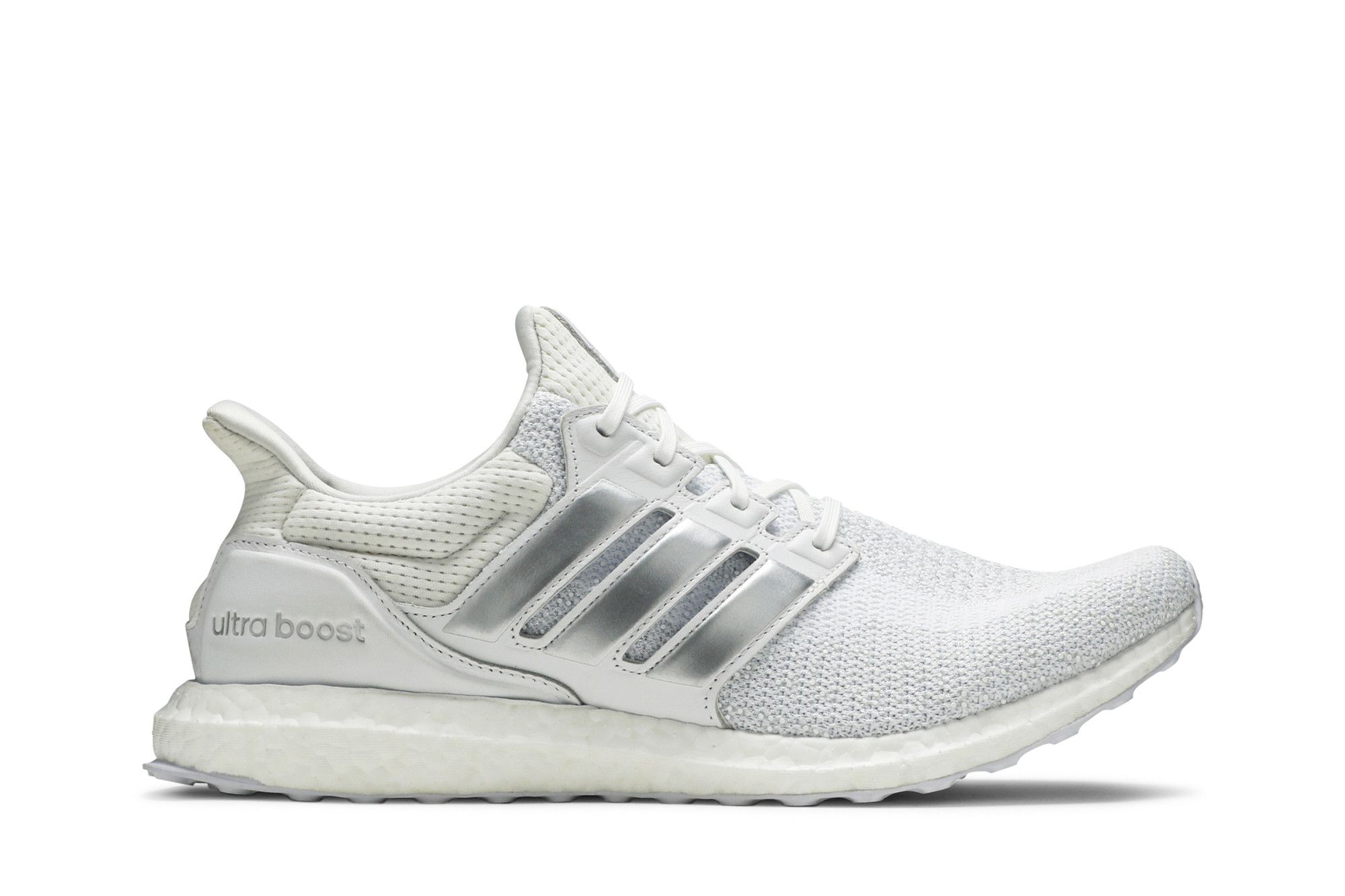 Buy UltraBoost DNA White Silver Metallic FW8692 GOAT IT