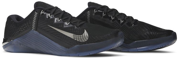 Nike Metcon 6 AMP Black Metallic Pewter