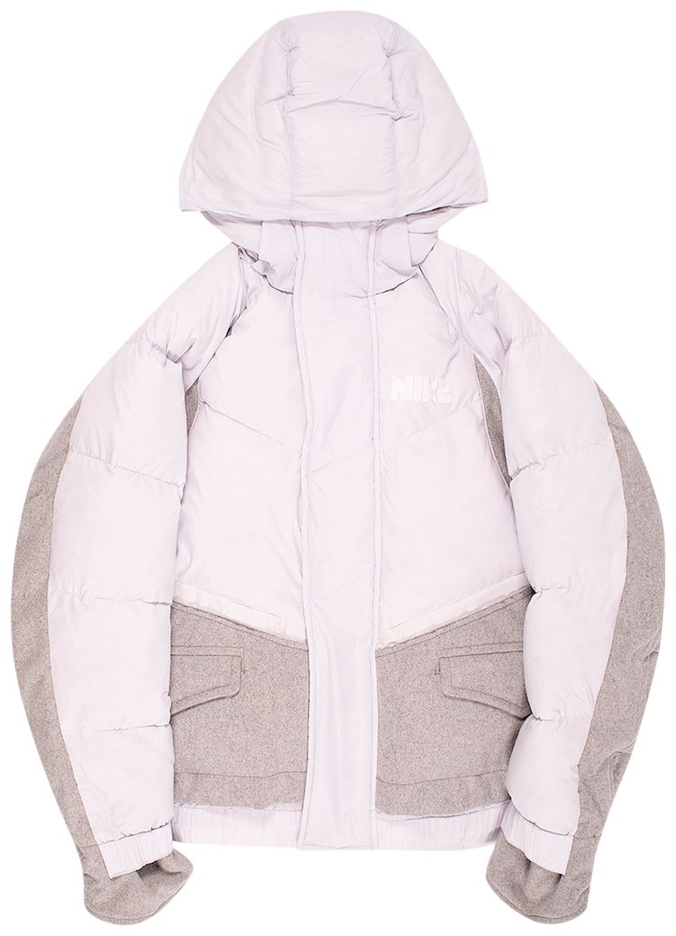 Nike x Sacai Parka Pure Platinum