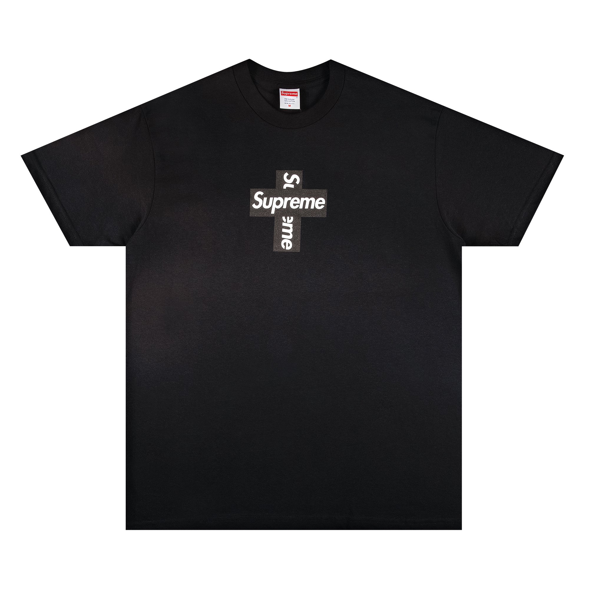 高評価格安XL supreme Cross Box Logo Tee White 白 Tシャツ/カットソー(半袖/袖なし)