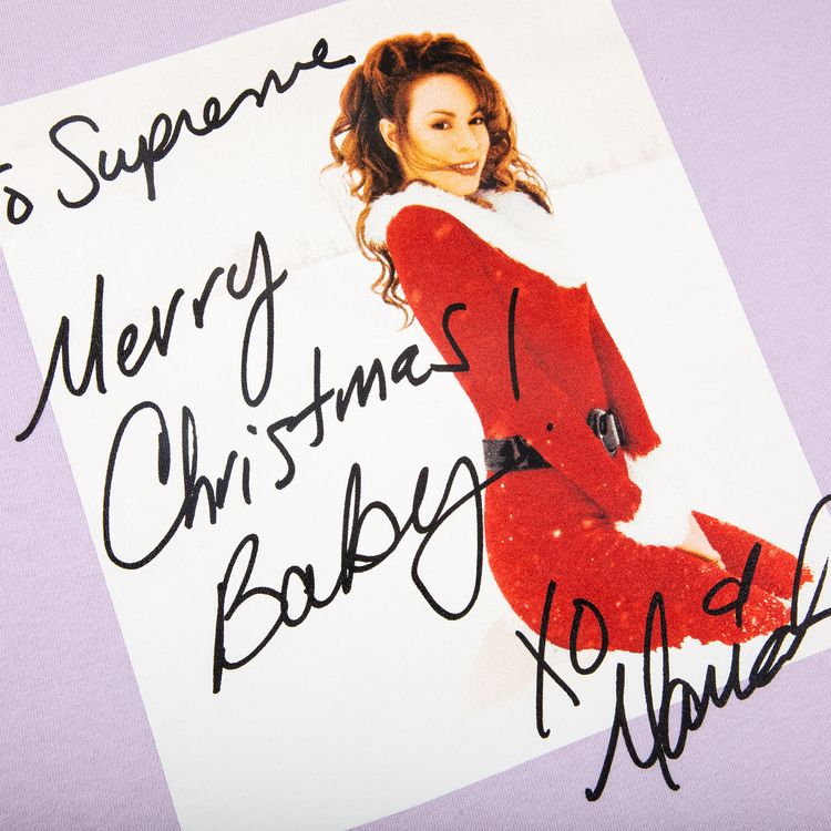 Supreme Mariah Carey Tee Light Purple