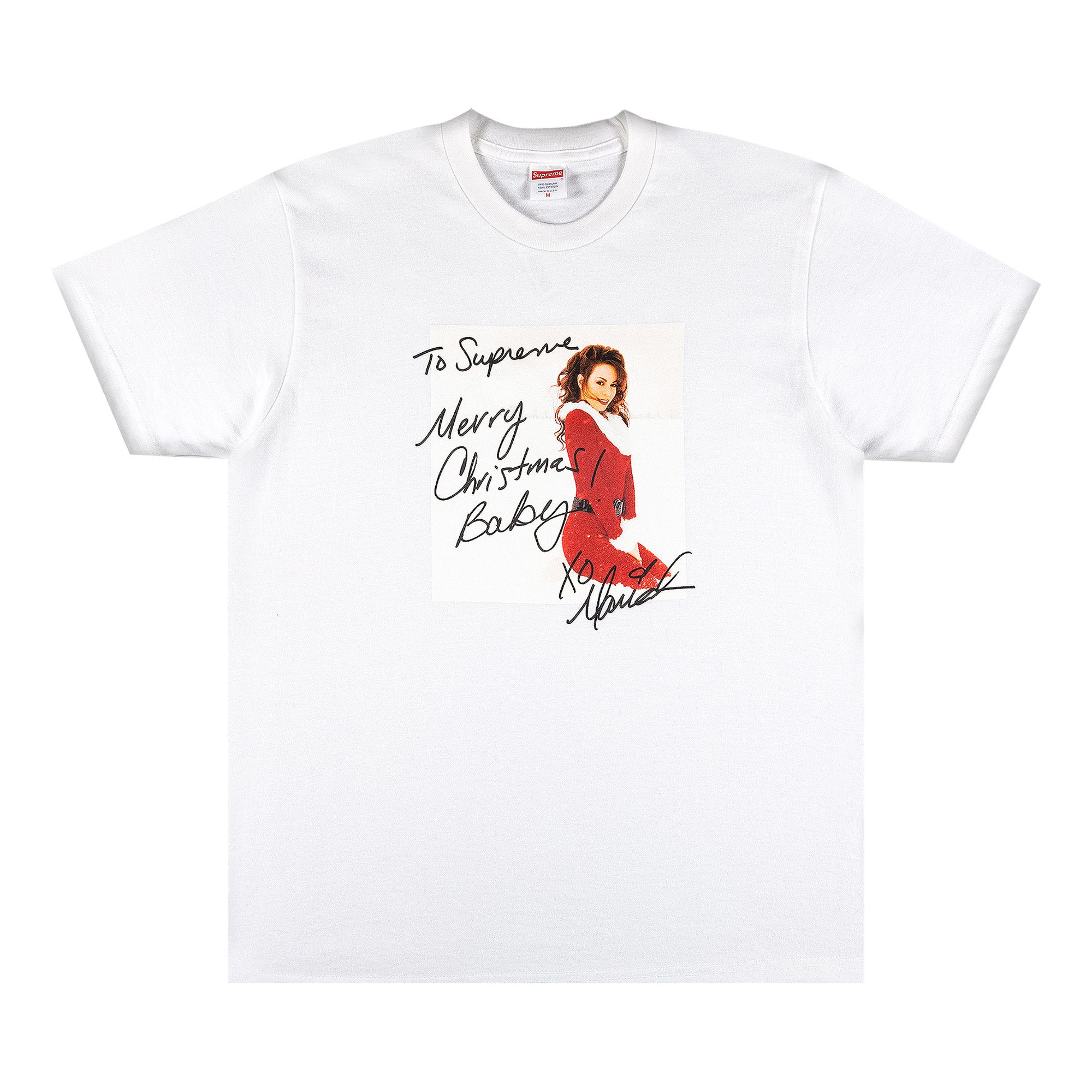Buy Supreme Mariah Carey Tee 'White' - FW20T50 WHITE | GOAT