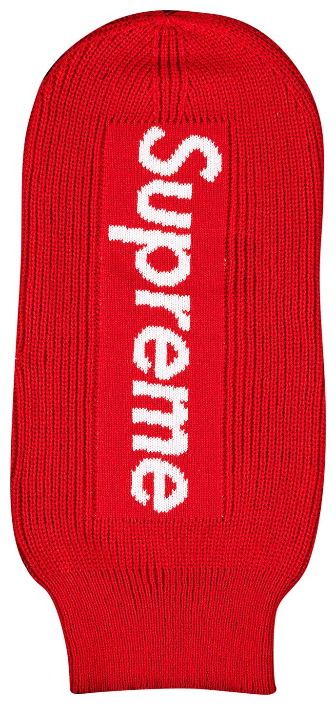 Supreme x New Era Balaclava Red