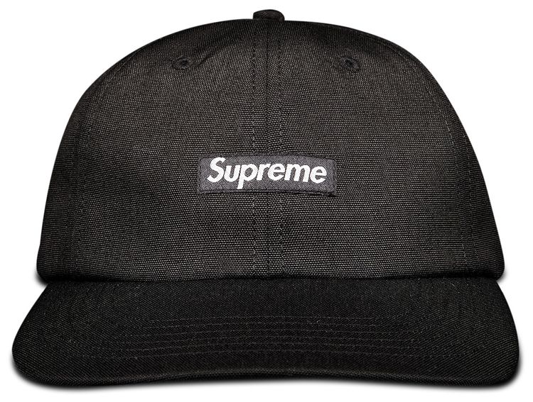 Supreme x Cordura Small Box 6 Panel Black