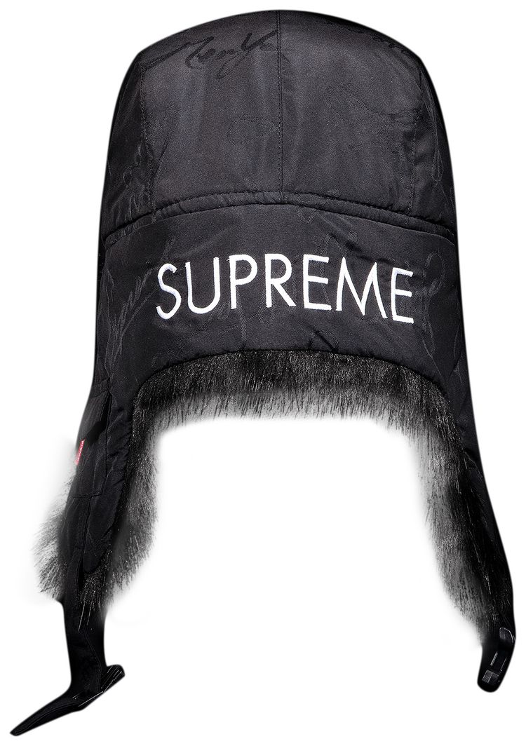 Supreme Script Logos Trooper Black