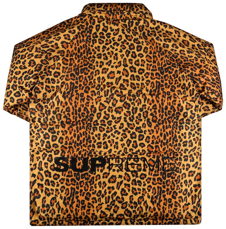 Supreme GORE TEX 700 Fill Down Parka Leopard