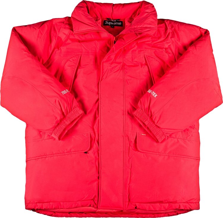 Supreme GORE TEX 700 Fill Down Parka Bright Red