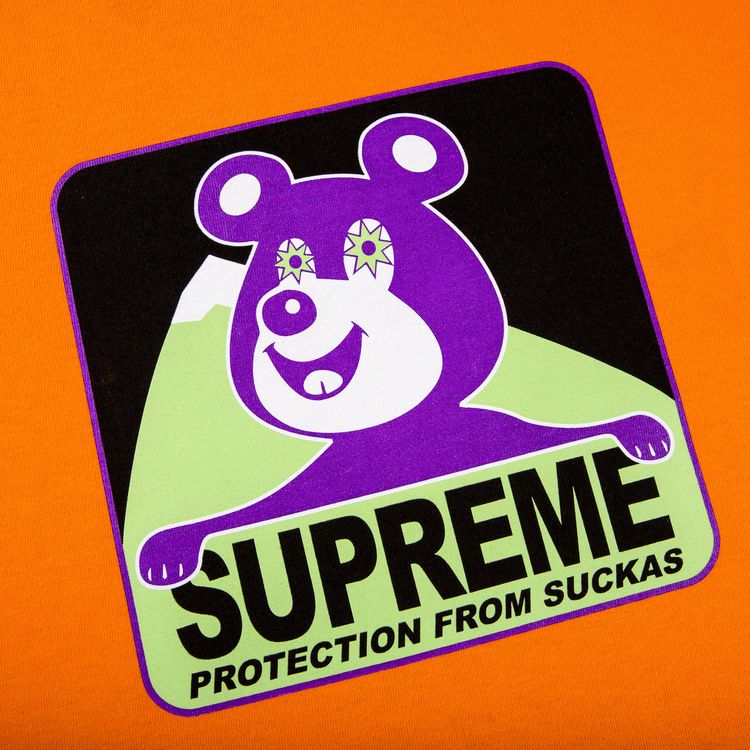 Supreme Bear Tee Orange