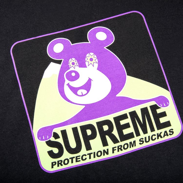 Supreme Bear Tee Black