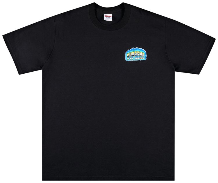 Supreme Chrome Tee Black