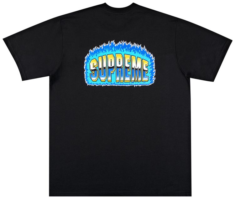 Supreme Chrome Tee Black