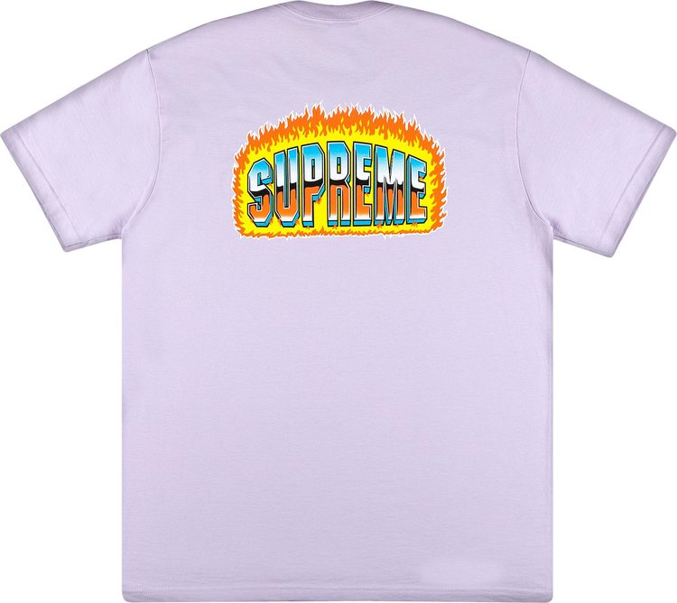 Supreme Chrome Tee Light Purple