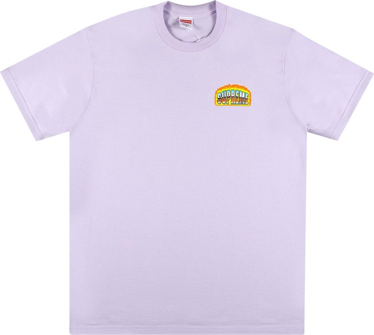 Supreme Chrome Tee Light Purple