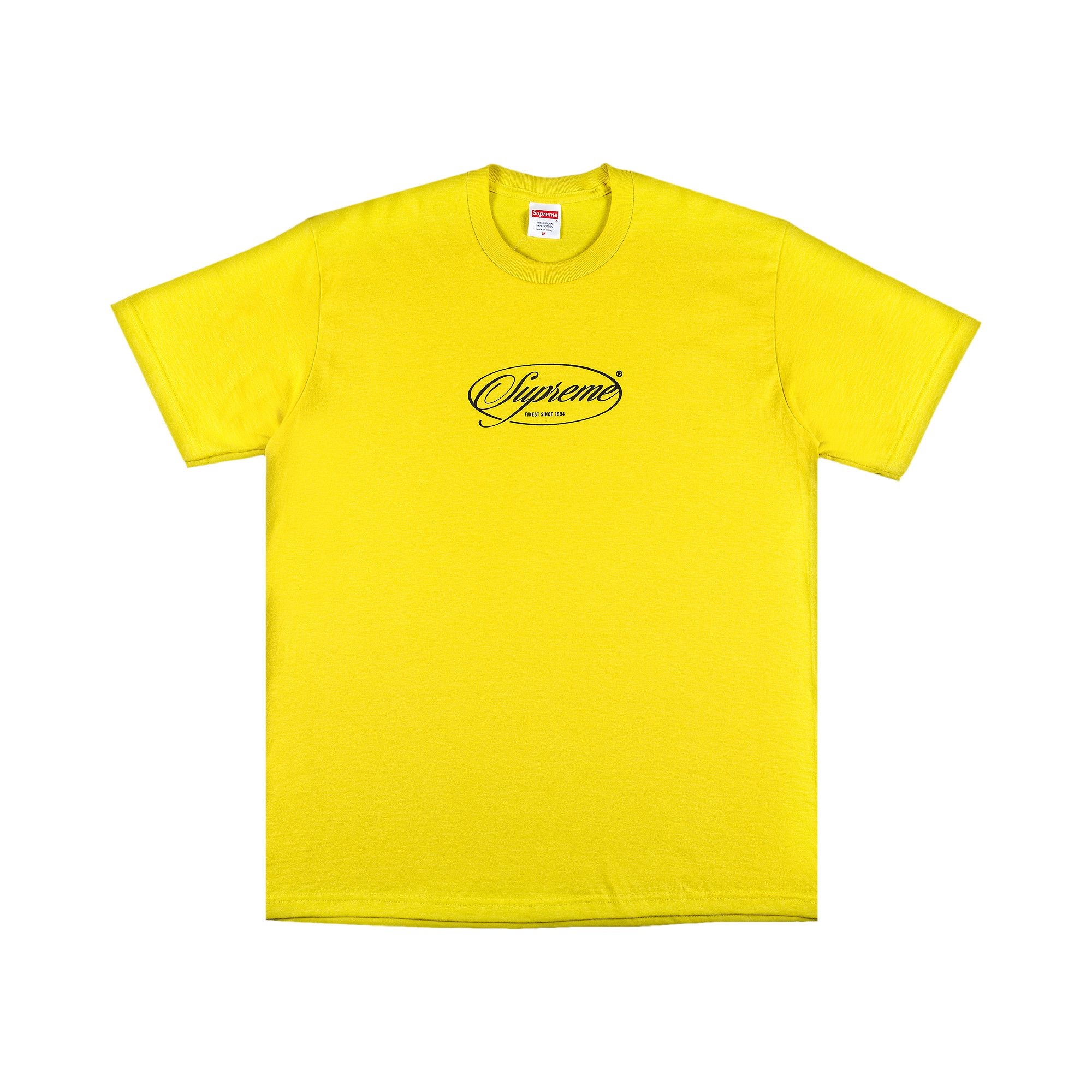 Buy Supreme Classics Tee 'Lemon' - FW20T51 LEMON | GOAT