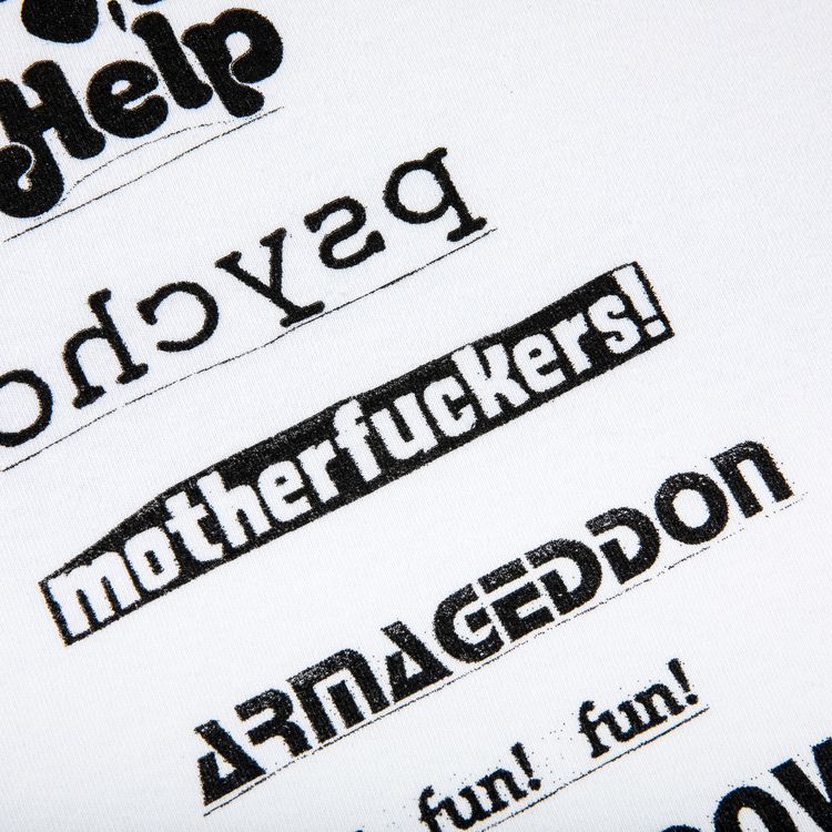 Supreme No More Shit Tee White