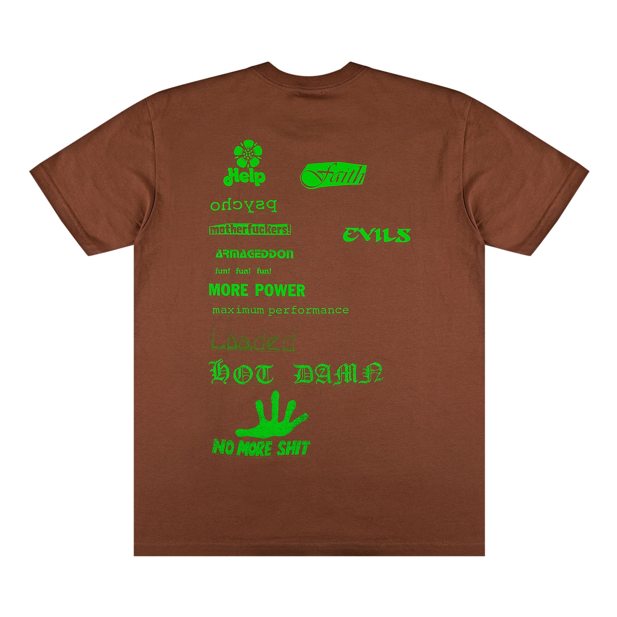 Buy Supreme No More Shit Tee 'Brown' - FW20T49 BROWN | GOAT