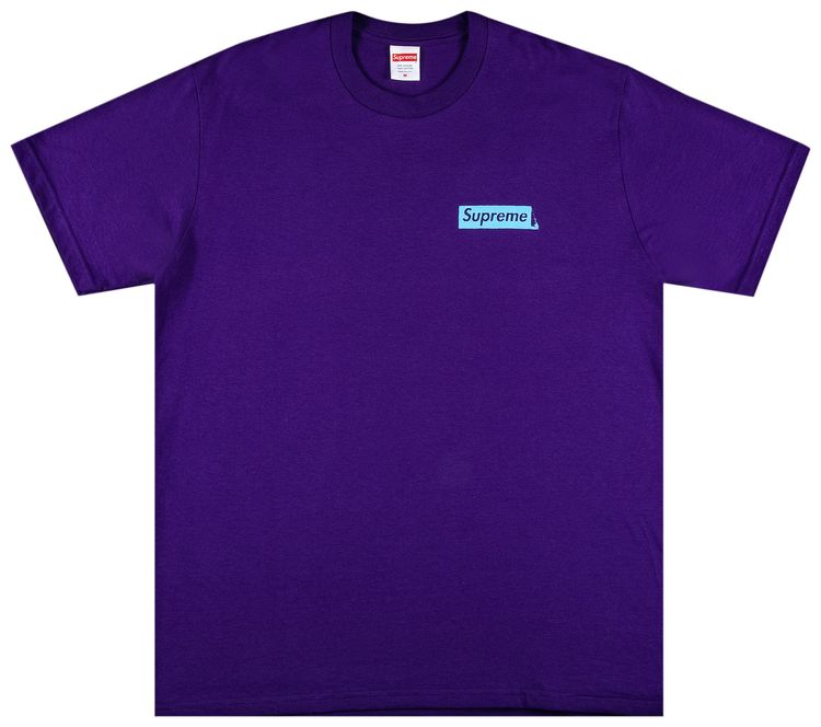 Supreme No More Shit Tee Purple