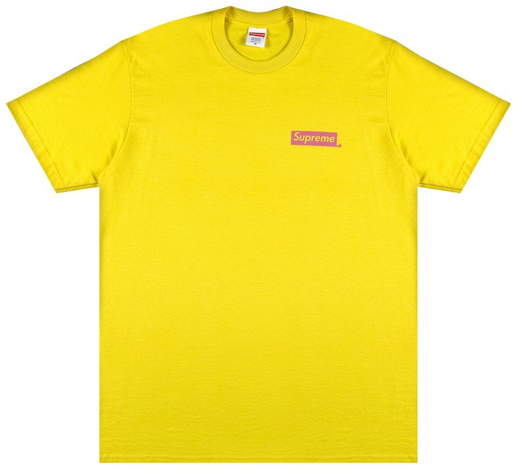 Supreme No More Shit Tee Lemon