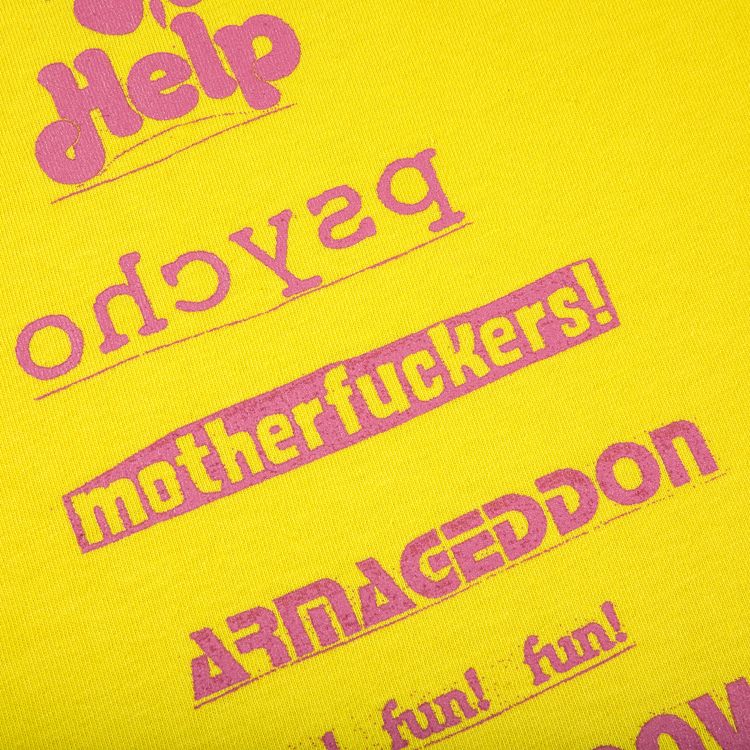 Supreme No More Shit Tee Lemon