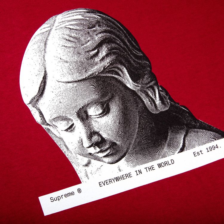 Supreme Everywhere Tee Cardinal