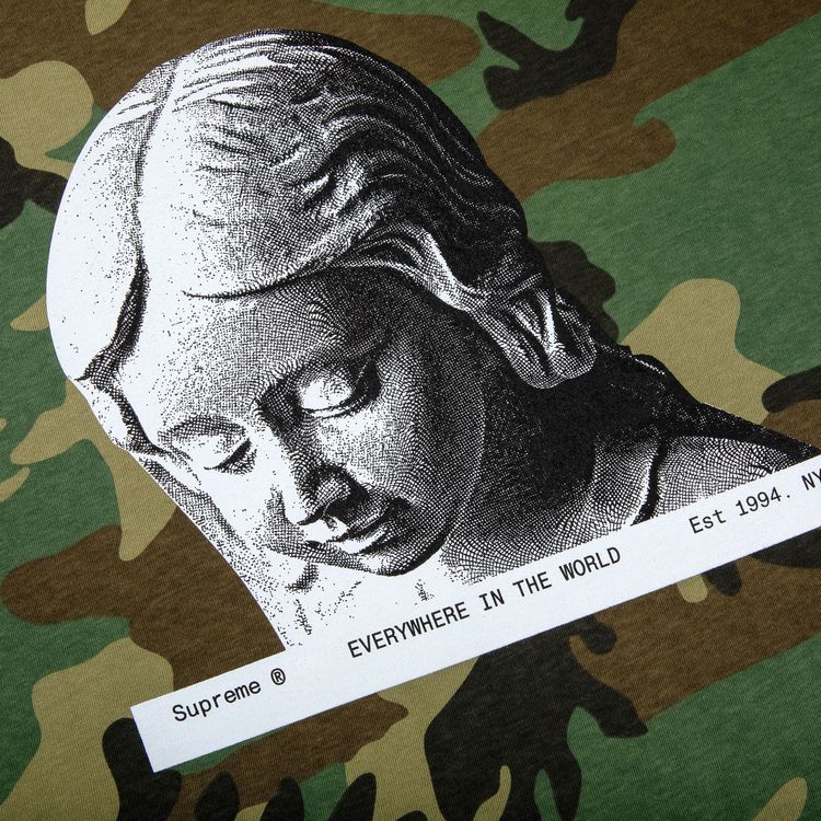 Supreme Everywhere Tee Woodland Camo