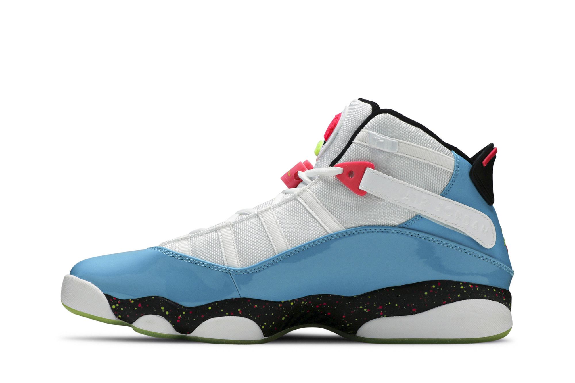 Jordan 6 rings blue pink discount
