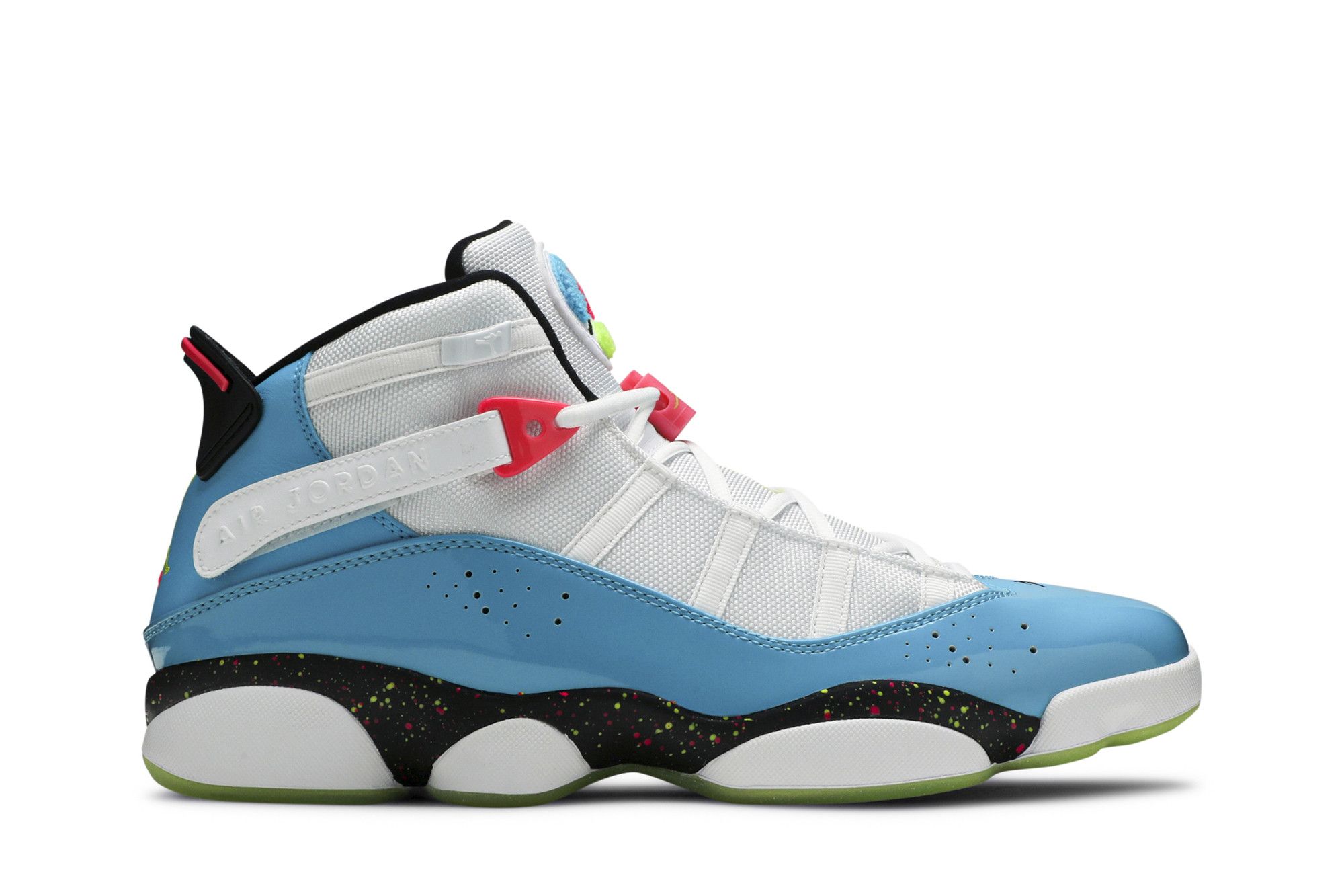 Jordan 6 rings pink and blue clearance