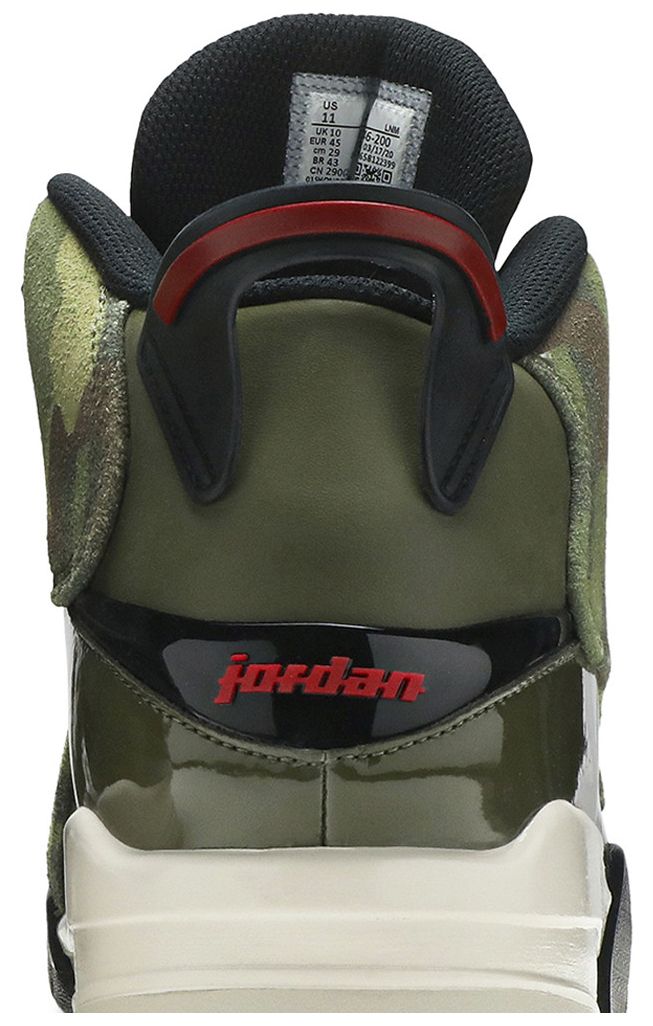 Air Jordan Dub Zero Olive Camo