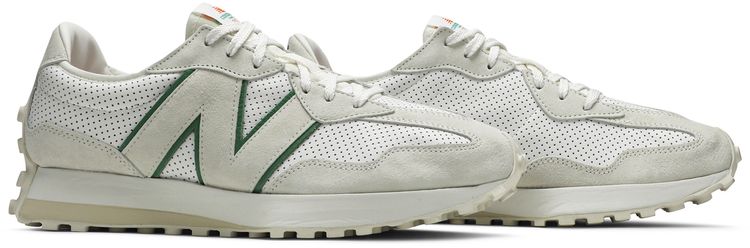 Casablanca x New Balance 327 Idealiste   Cream Green