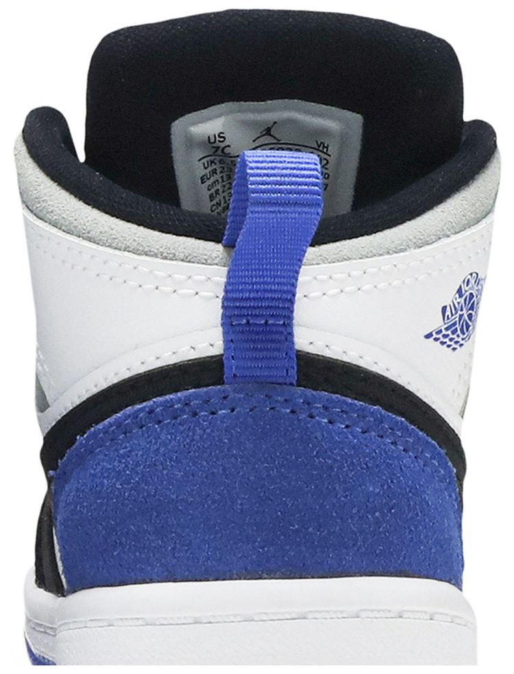 Air Jordan 1 Mid SE TD Royal Black Toe