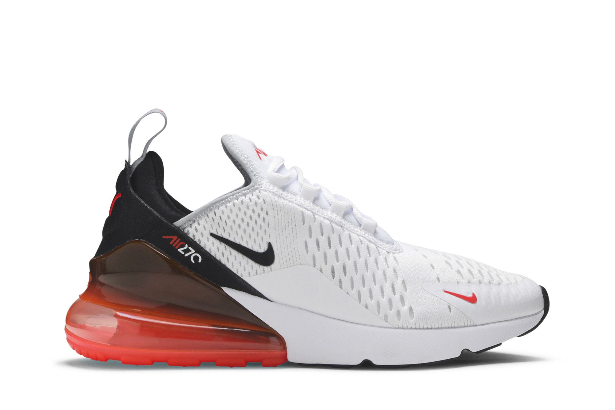 Nike air 270 white red sales