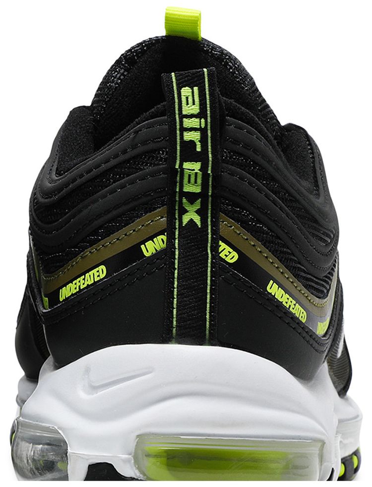 Undefeated x Nike Air Max 97 Black Volt