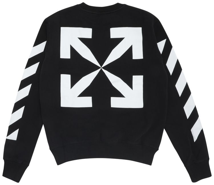 Off White Monalisa Slim Crewneck BlackWhite